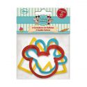 5 Cookie Cutters "Mickey"