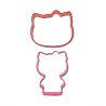 Set 2 Cookie Cutters "Hello Kitty"