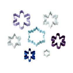 Set 7 Cookie Cutters "Snowflake"