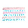 Set 4 Cookie Cutters "Numbers & Letters" - UPPERCASE