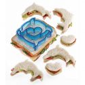 Sandwich Cutter "Dolphin / Heart" - KITCHEN CRAFT