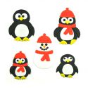 4 Cookie Cutters "Baby Penguin"