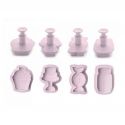 Set 4 Plunger Cutters "Sweet"