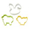 Set 3 Cookie Cutters "Easter"