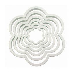 Set 6 Cookie Cutters "Flower" - PME