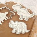 Set 3 Cookie Cutters "Dinosaur Fossil" - 12cm