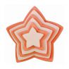 6 Cookie Cutters "Star" - PME