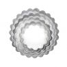 Set 5 Cookie Cutters "Round" - Fluted