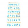 Set 6 Cookie Cutters "Numbers & Letters" - FUNKY