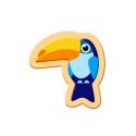 Cookie Cutter "Toucan" - 4.5cm