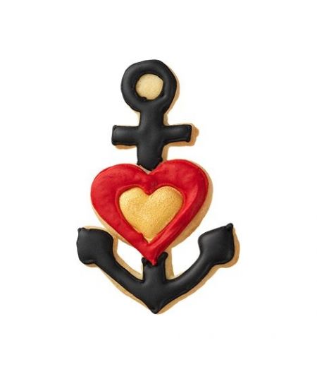 Cookie Cutter "Anchor With Heart" - BIRKMANN