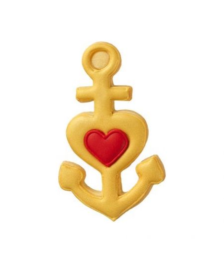 Cookie Cutter "Anchor With Heart" - BIRKMANN - 10cm