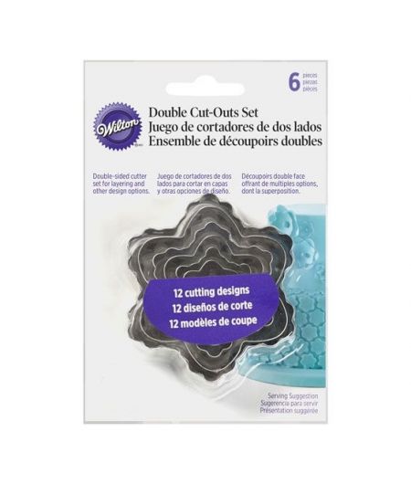 Set 6 Cookie Cutters "Flower"