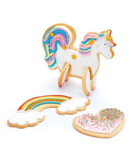 Set 5 Cookie Cutters "Unicorn"  - 18-6cm