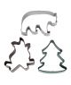 Set 3 Cookie Cutters "Camping"