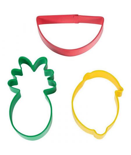 Set 3 Cookie Cutters "Tropical"