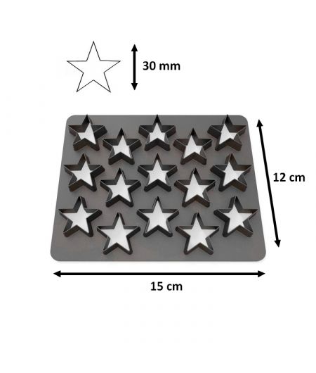 Découpoir multiple "étoile" - DEKOFEE