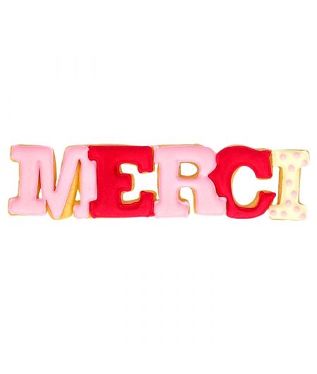 Cookie Cutter "MERCI" - BIRKMANN