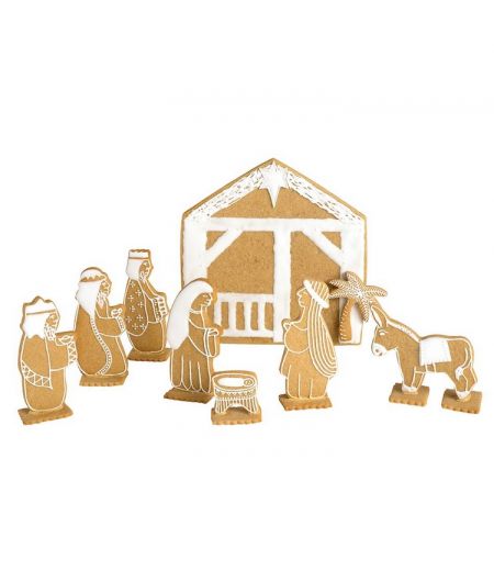 Set 10 Cookie Cutters "Holy Family" - EDDINGTONS