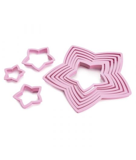 Set 10 Cookie Cutters "Christmas Tree 3D"