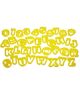 Set 36 Cookie Cutters "Numbers & Letters" - KITCHEN CRAFT - 5cm