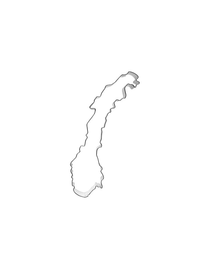 Cookie Cutter "Norway" - CS - 14cm