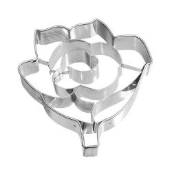 Cookie Cutter "Rose Open" - BIRKMANN - 6cm